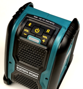 <span class=keywords><strong>Radio</strong></span> de chantier personnalisée 20V, batterie lithium-ion, mini <span class=keywords><strong>radio</strong></span> <span class=keywords><strong>portable</strong></span> sans fil pour chantier de construction - Product Image 4