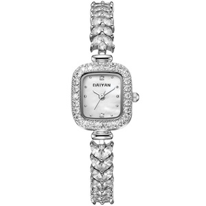 Reloj de Cuarzo de Moda Estilo Sirena para Mujer, Personalizado, con Correa de Acero Inoxidable, Caja de Aleación, Esfera con Agujas, Diseño de Lujo, Resistente al Agua, Joyería - Product Image 2