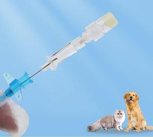 สายสวน IV ปีกเล็กสำหรับสัตว์เลี้ยงแมวสุนัข - Product Image 1