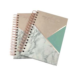 Carnet à spirale avec couverture en papier mosaïque, impression de logo personnalisée possible - Product Image 1