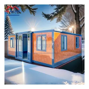 fast folding 20 ft 40 ft feet Hurricane proof assemble flat pack industry portable foldable expandable container house