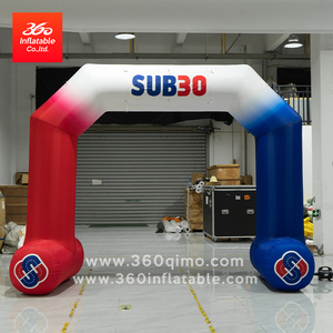 Archi gonfiabili pubblicitari personalizzati 360 per sport all'aria aperta gara di partenza e arrivo linea ermetica & drago tipo mare spedizione - Product Image 2