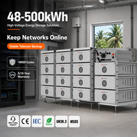 Système de stockage d'énergie commercial 30 kW avec batterie LiFePO4 haute tension 60 kWh, 100 kWh, 150 kWh, 8000 cycles de refroidissement actif pour la sauvegarde d'énergie industrielle et commerciale