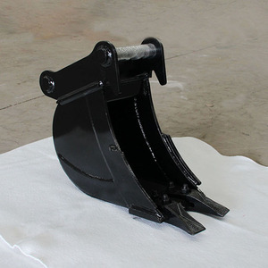 دلو حفر XZFE MS01 للحفارات الصغيرة بعرض 400 مم مخصص مع أسنان مثبتة بالبراغي - Product Image 2