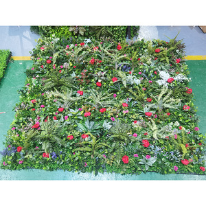 Panel de Pared Verde Artificial, Decoración de Pared Vegetal Artificial, Decoración de Pared con Plantas Sintéticas Realistas para Interiores y Exteriores - Product Image 6