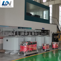 Transformateur de distribution immergé dans l'huile à haute efficacité, trois phases 11 kV 400 V, 100 % cuivre pur, pour le parc industriel éthiopien