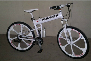 SL-AM26133A-24S Shimano Bicicletta Pieghevole in Alluminio da Montagna Downhill Hummer con Freno a Disco in Lega di Magnesio per Città e Strada MTB - Product Image 3