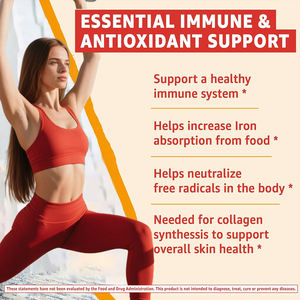 OEM/ODM Gummies <span class=keywords><strong>Vitamin</strong></span> <span class=keywords><strong>C</strong></span> yang dapat disesuaikan untuk dewasa & anak-anak tanpa gula, suplemen makanan <span class=keywords><strong>Vitamin</strong></span> <span class=keywords><strong>C</strong></span> kunyah organik alami - Product Image 2