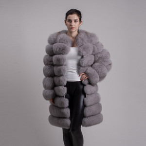 QIUCHEN-QC8086 नया मॉडल असली लोमड़ फर कोट अल्टरबल फर कोट अल्टरबल हाइटी - Product Image 5