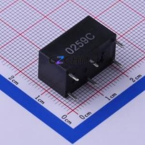G6B-2214P-US-DC12 Power Relay DIP,10.9x19.9mm <b>12V</b> 2 Normally Open: 2A (DPST-Normally Open)::: 125V-<b>DC</b>/380V-AC - Product Image 2