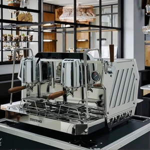 เครื่องชงกาแฟเอสเพรสโซแบบต่อเนื่อง หัวชงคู่ สำหรับร้านกาแฟ - Product Image 2