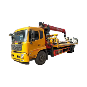 Pickup Broken Car <span class=keywords><strong>Prix</strong></span> <span class=keywords><strong>d</strong></span>'usine Capacité de charge de 10 tonnes Naufrageur de sauvetage à plat avec grue Capacité de <span class=keywords><strong>remorquage</strong></span> de 10 T à vendre - Product Image 1