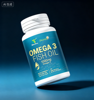 Complément alimentaire N24 pour la santé, suppléments d'oméga 3, capsules d'huile de poisson, marque privée, OEM, ODM, fabricant en gros