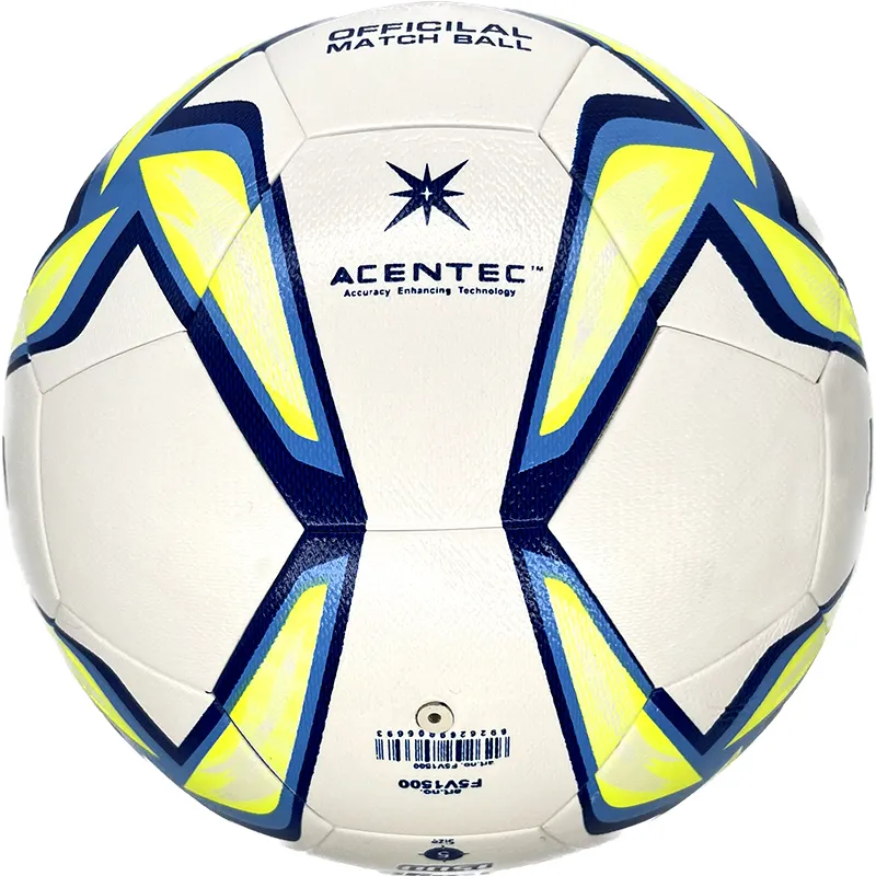 Taglia 5 nuovo pallone da calcio in pelle PU nuovo Design personalizzato Logo pallone da calcio per l'allenamento