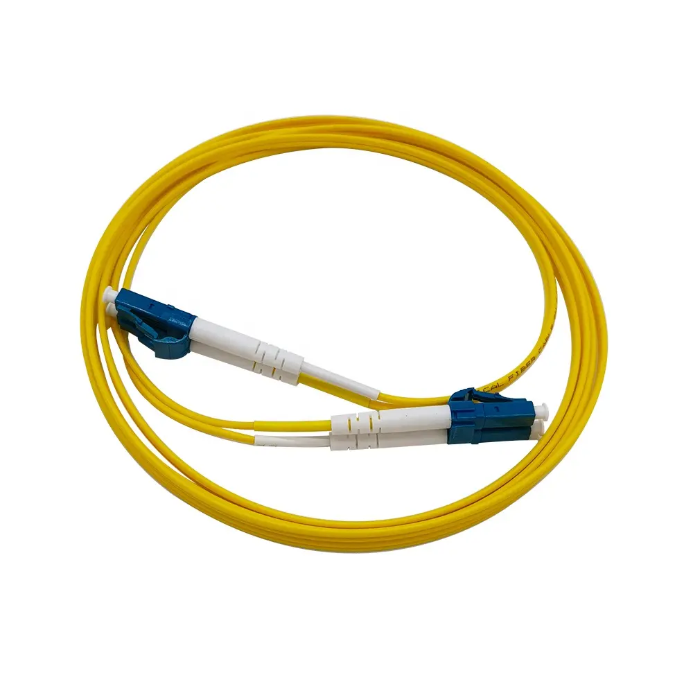 LC SC FC ST Duplex Fiber Jumper OS2 9/125um Single Mode Fiber Optic Patch Cable Cord