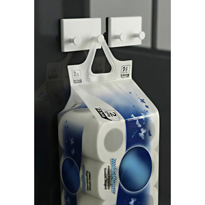 ที่แขวนผนังแบบมินิมอล วัสดุพลาสติก ชุด 4 ชิ้น สำหรับแขวนเสื้อโค้ทและหมวก ใช้จัดระเบียบในครัวและห้องน้ำ ดีไซน์ไม่ต้องเจาะผนัง - Product Image 5