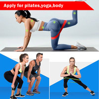 Juego de Bandas Elásticas de TPE para Gimnasio, Fitness y Deportes, Mini Bandas de Resistencia de Goma para Yoga, Buen Precio de Fábrica