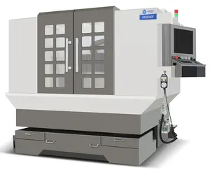 Máquina CNC de grabado de metal de alta velocidad ND6090 de 3 ejes con cuerpo de granito estable para fresar troqueles de estampado de lámina de metal caliente