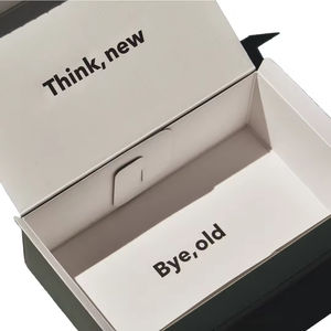 Embalaje de papel de cartón corrugado personalizado, tira de rasgado impresa, envío postal autosellante, caja de regalo con logotipo - Product Image 6