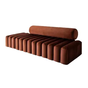 Ghế <span class=keywords><strong>Sofa</strong></span> Nghệ Thuật Bằng Vải Nhung Tối Giản Của Ý Ghế <span class=keywords><strong>Sofa</strong></span> Góc Phòng Khách Hiện Đại Phong Cách Ghế <span class=keywords><strong>Sofa</strong></span> Sáng Tạo - Product Image 1
