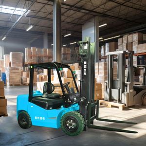 Chariot élévateur électrique portable AOMAI de haute qualité, 1-3,5 tonnes, avec batterie lithium-ion/plomb-acide, capacité tout-terrain - Product Image 1