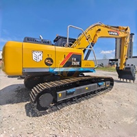 Excavatrice Lovol FR260E d'occasion avec climatisation, excavatrice d'occasion de 26 tonnes, moteur Isuzu pour travaux lourds