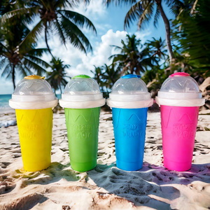 Slushy cup ma thuật slushy Maker bóp cup slushie maker, tự chế sữa lắc Maker cốc làm mát squee DIY nó cho trẻ em - Product Image 2