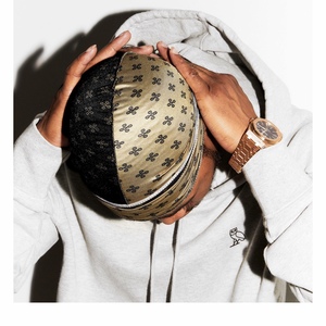 Durag personnalisé pas cher inspiré des designers, foulard <span class=keywords><strong>long</strong></span> en polyester satiné soyeux pour hommes et femmes - Product Image 1