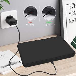 Miroir à 3 voies, miroir domestique à LED pour auto-coupe de cheveux, montage sur porte, miroir de maquillage 360 avec lumière, réglable, grossissement 10x - Product Image 6