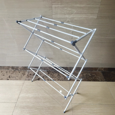 [Carbon Steel] Pure White [Extendable] 43-73 * 40 * 104cm