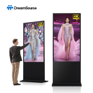 55 Inch Android Touch Screen Kiosk Totem Display Advertising Player Ultra Thin Lcd Indoor Floor <b>Standing</b> Digital Signage - Product Image 2