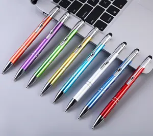 Wholesale Metal Ballpoint Pen Custom Colorful Office Use Promotional Pen