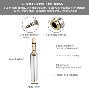 Bộ Chuyển Đổi Giắc Cắm Âm Thanh Xput 3.5MM Bộ Chuyển Đổi Tai Nghe Bộ Chuyển Đổi Âm Thanh 3.5MM OMTP Sang CTIA 3.5MM - Product Image 4