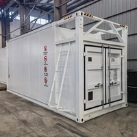 Nouvelle arrivée Mini station-service conteneur station-service Cuve 1000 litres réservoir en acier inoxydable 5000 litres pompe à vendre