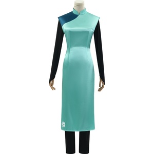 Wu Liuqi Cosplay de gama alta rojo Fang Cosplay Plum Blossom Thirteen Jiang Huilian Director juego de rol conjunto de vestido de poliéster - Product Image 4