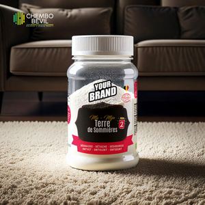 Ecocert Sommieres Earth Dry Quitamanchas Absorbente de Grasa Polvo de Limpieza Sostenible 50%-80% Ingredientes Activos para el Hogar - Product Image 1