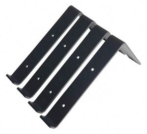 Support mural flottant en métal robuste WEKIS pour étagère, style industriel et farmhouse, à monter soi-même - Product Image 1