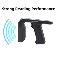 C5 Android 11 4GB+64GB RFID UHF PDA de Largo Alcance, Escáner 2D 860Mhz-960Mhz, Lector Impinj E710 Portátil con Bluetooth 5.0, SDK Gratuito