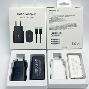 Cargador USB C PD de 25W para Samsung S21 S22 S23 S24 S25, Adaptador de Carga Rápida con Cable, Enchufe para EE. UU., UE y Reino Unido - Product Image 2