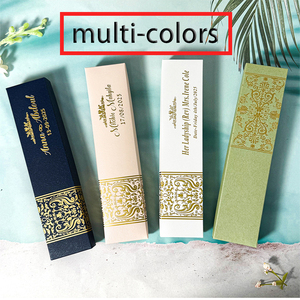 <span class=keywords><strong>Invitaciones</strong></span> de <span class=keywords><strong>Boda</strong></span> Elegantes y Lujosas con Pergaminos Metálicos y Caja, Diseño Personalizado, Venta al Por Mayor - Product Image 2