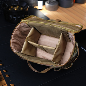 Outdoor Camouflage <b>Tool</b> <b>Bag</b> Oxford Cloth Large Capacity With Top Handle For Outdoor Sports - Product Image 3