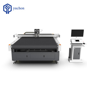 Tarpaulin <span class=keywords><strong>CNC</strong></span> dao cắt tự động không thấm nước Lều PVC vải liên tục máy cắt cho mái hiên vải - Product Image 3