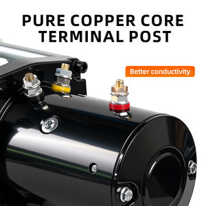 מכירה חמה כננת חשמלית 12V 24V איכותית 12000 ליברות כבל פלדה מנוע 100% נחושת גובה הרמה 24 מטר שלט אלחוטי - Product Image 4