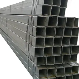 40x60 50x50 weight ms galvanized square pipe rectangular steel pipe