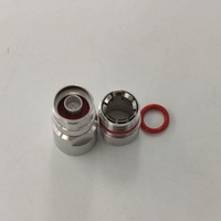 Câble électrique d'antenne 1/2'' avec nourrisseur en mousse, câble flexible, connecteur mâle, pince, connecteur coaxial RF de type N