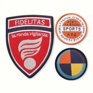 Clothing Patches Manufacturer Wholesale Custom Fabric Embroidered Patch Badges Sew on Embroidery Woven Patch - Product Image 6