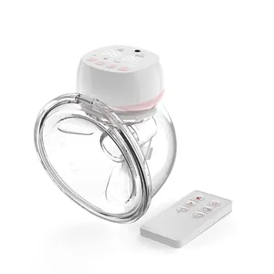 YYM ODM OEM Best Price Electric Double Hands Free Portable Feeding Baby Care Wearable Breast Pump