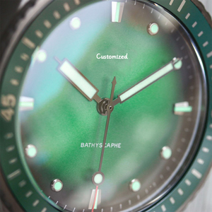 Montre mécanique automatique de luxe pour homme, 43 mm, étanche, en acier inoxydable, avec verre saphir - Product Image 3