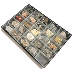 Hun Aardrijkskunde Educatieve Uitrusting Mineralen Van 3 Gesteentesoorten 24 Stks/set Gesteentemonsters - Product Image 3