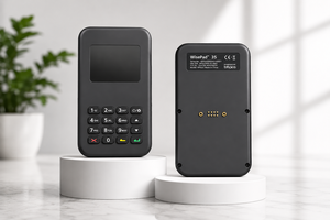 เครื่อง POS แบบพกพา bopos WisePad 3S สีดำ เครื่องรับชำระเงินไร้สาย รุ่น WPS23 ผลิตในประเทศจีน - Product Image 1
